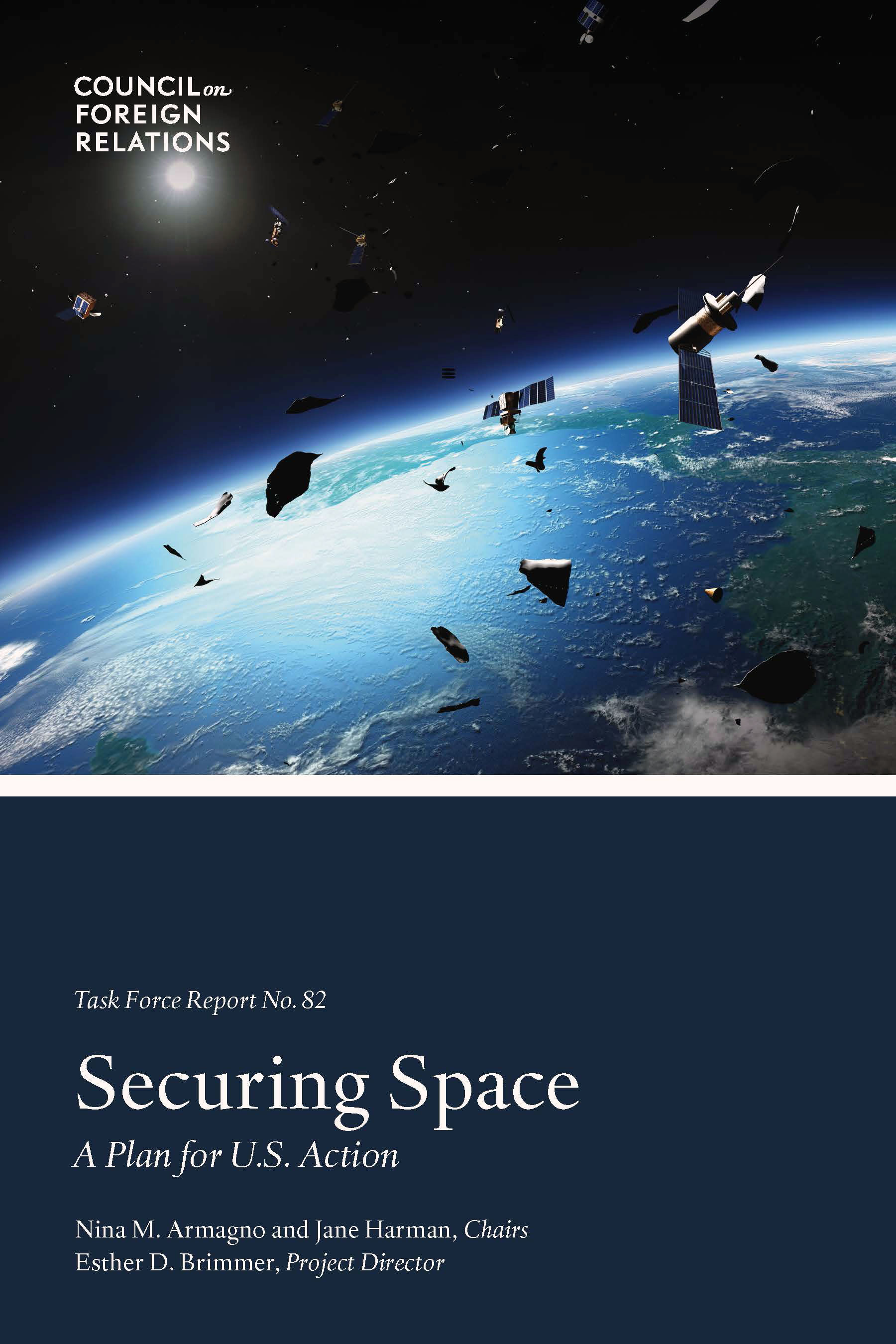 Cover for Securing Space: A Plan for U.S. Action